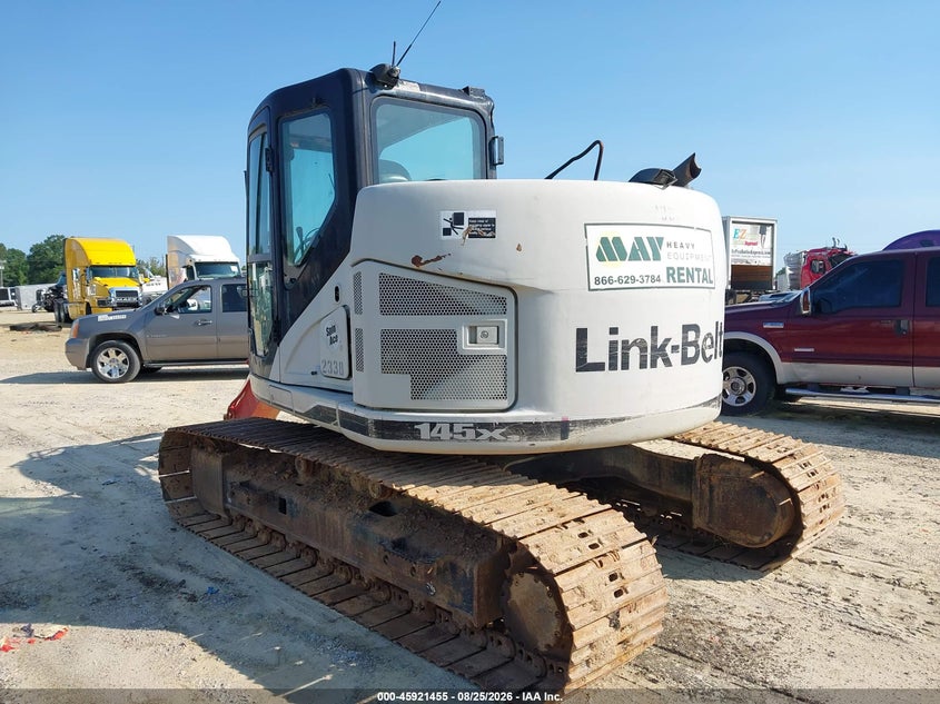 2016 LINK BELT 145 EXCAVATOR auction photo 3