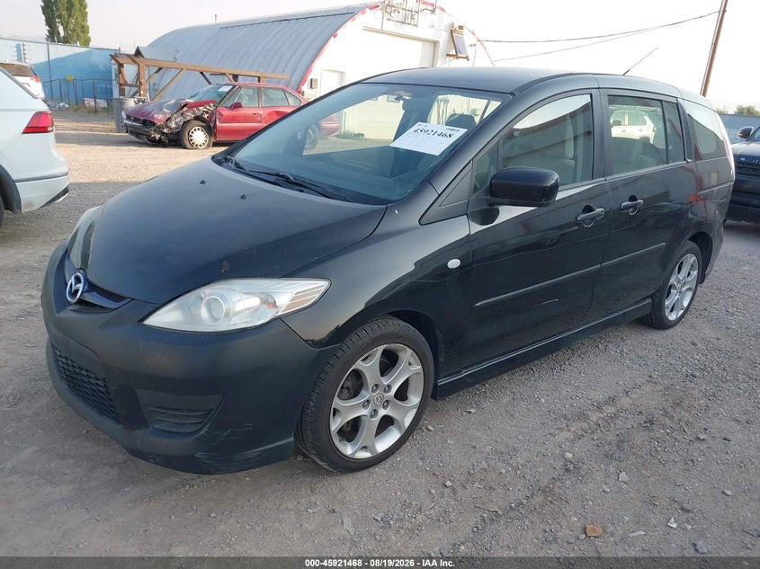 2008 Mazda 5, Оба бока, IAAI, VIN JM1CR293X80306288 — фото 2