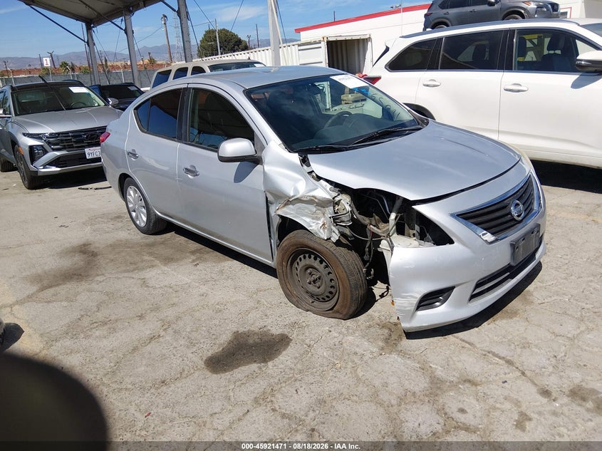 Vin: 3n1cn7ap8cl822624, lot: 46420559, nissan versa 1.6 sv 20121