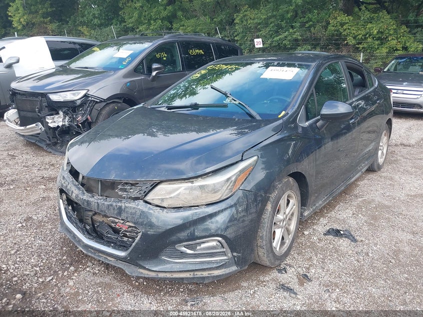 2017 Chevrolet Cruze Lt Auto, Затопление, IAAI, VIN 1G1BE5SM8H7171212 — фото 2