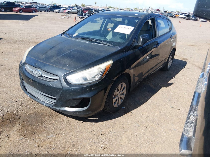 2016 Hyundai Accent, Normal Wear & Tear, IAAI, VIN KMHCT5EE9GU243378 — photo 2