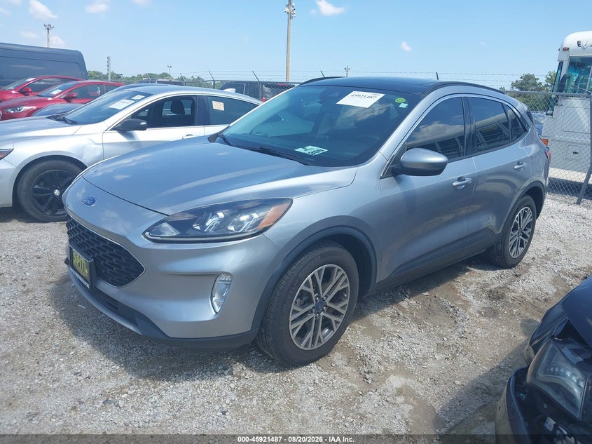 2021 Ford Escape, Пресная вода, IAAI, VIN 1FMCU9H68MUB09833 — фото 2