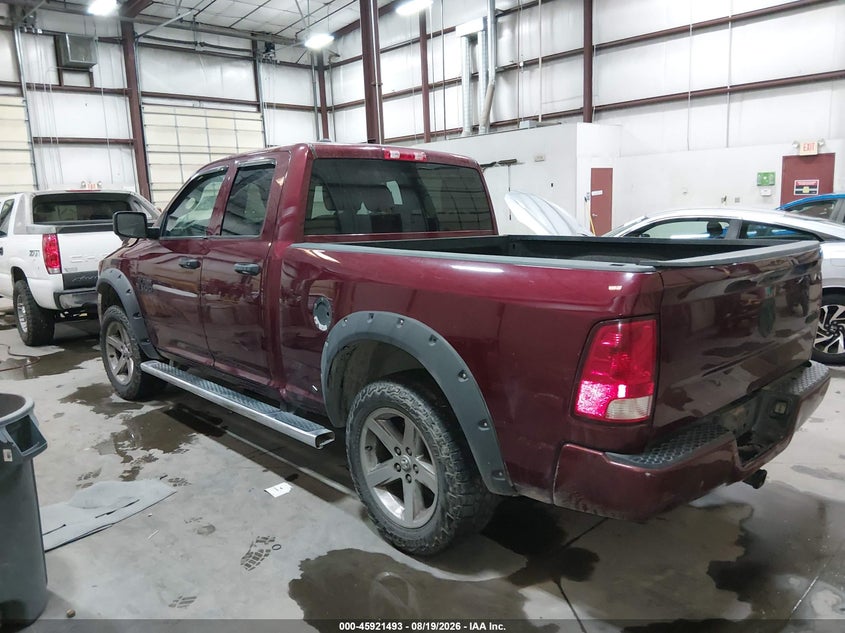 Vin: 1c6rr7fg7hs566545, lot: 46420580, ram 1500 express  4x4 6'4 box 20173