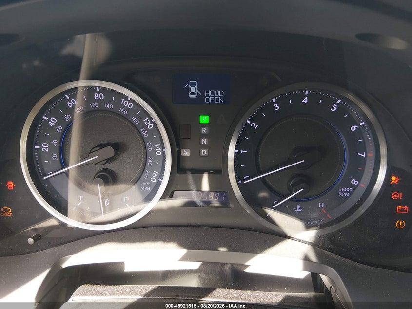 2013 LEXUS IS 250 auction photo 7