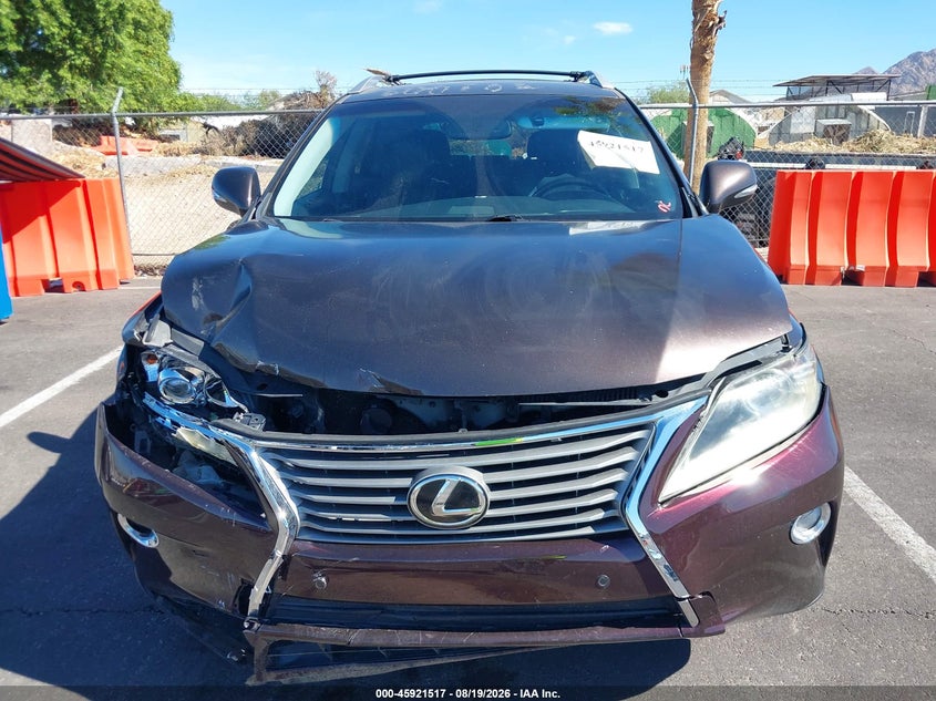 LEXUS RX 350 2013 VIN JTJBK1BA0D2023574