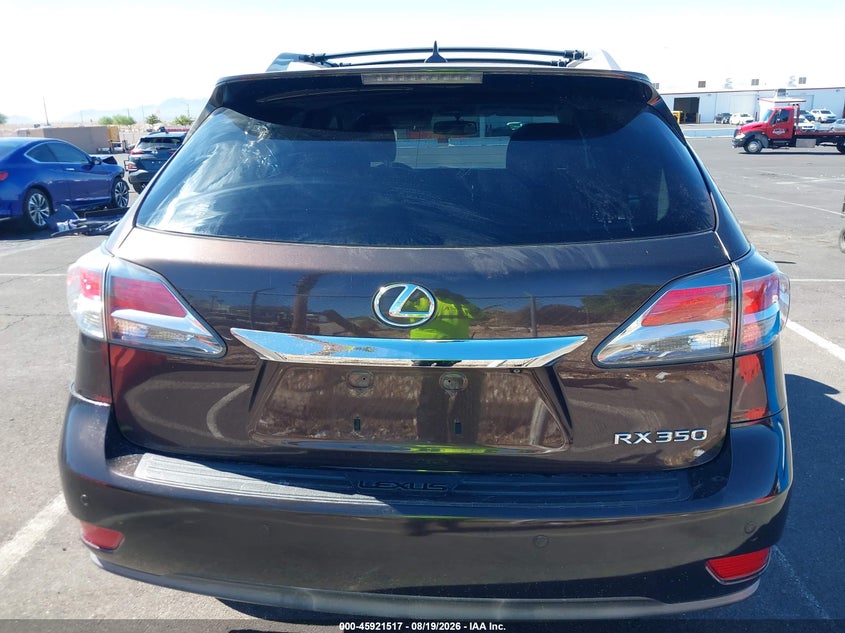 LEXUS RX 350 2013 VIN JTJBK1BA0D2023574