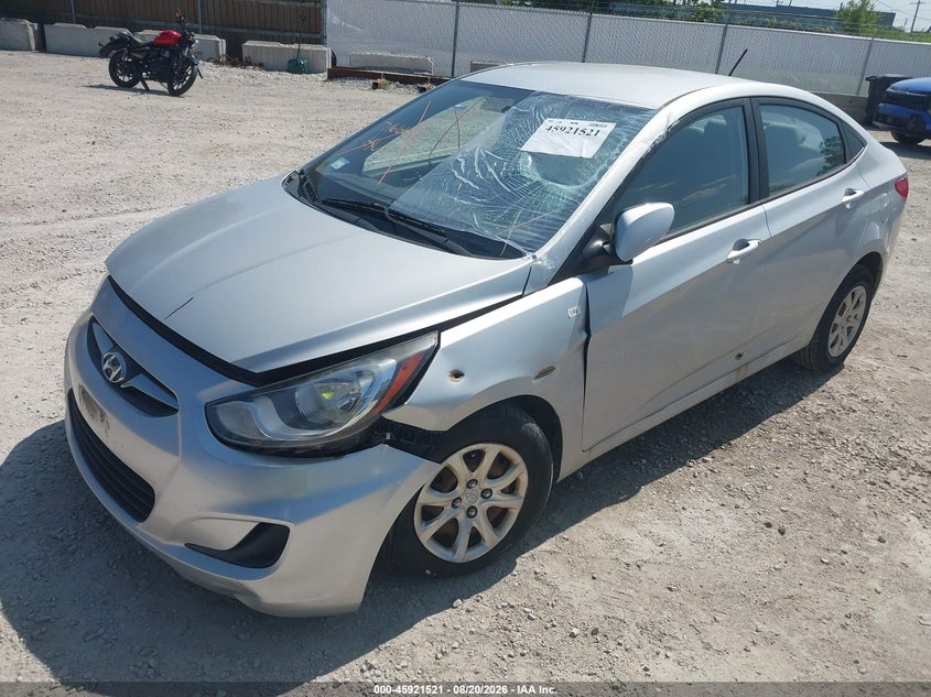2014 Hyundai Accent, Theft Recovery, IAAI, VIN KMHCT4AE2EU590591 — photo 2