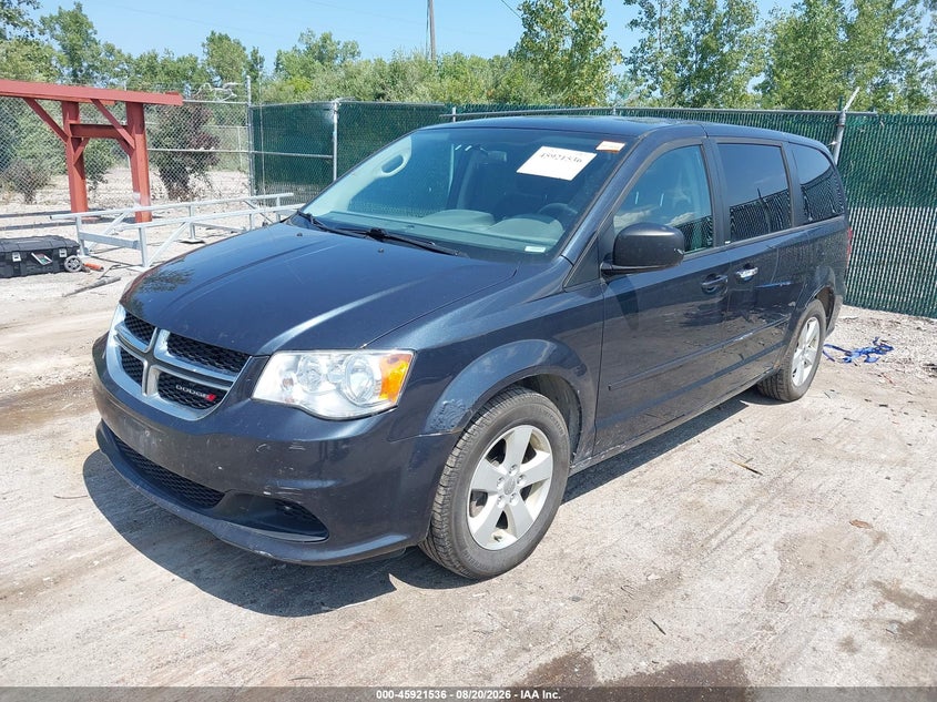 2013 Dodge Caravan, Normal Wear & Tear, IAAI, VIN 2C4RDGBG6DR618689 — photo 2