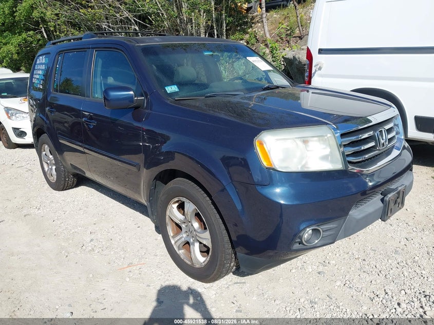 2012 HONDA PILOT auction photo 1