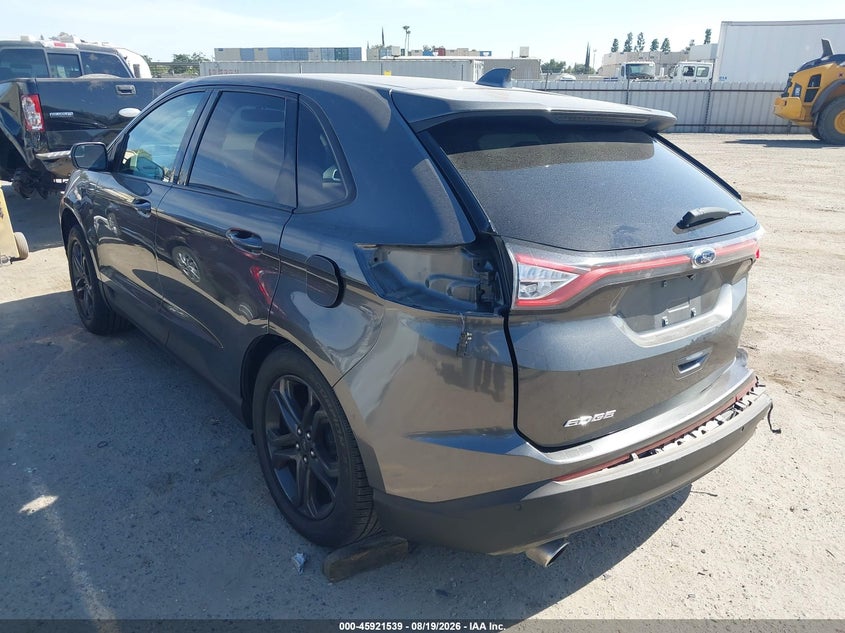 Vin: 2fmpk3j99jbb86687, lot: 46420628, ford edge sel 20183
