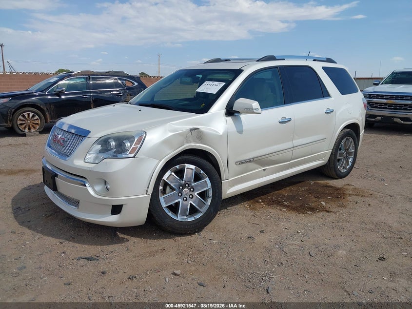 2012 GMC Acadia, Левый бок, IAAI, VIN 1GKKRTED3CJ318984 — фото 2
