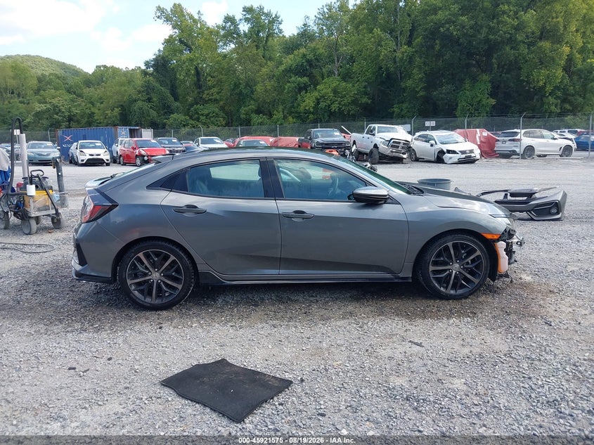 HONDA CIVIC 2021 VIN SHHFK7H4XMU221809