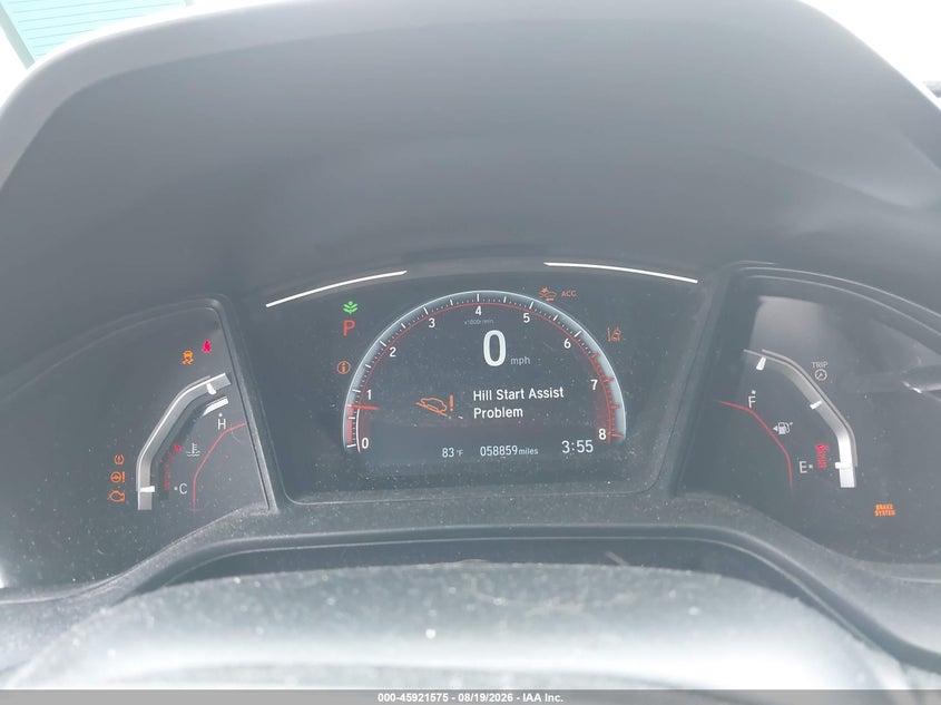 HONDA CIVIC 2021 VIN SHHFK7H4XMU221809