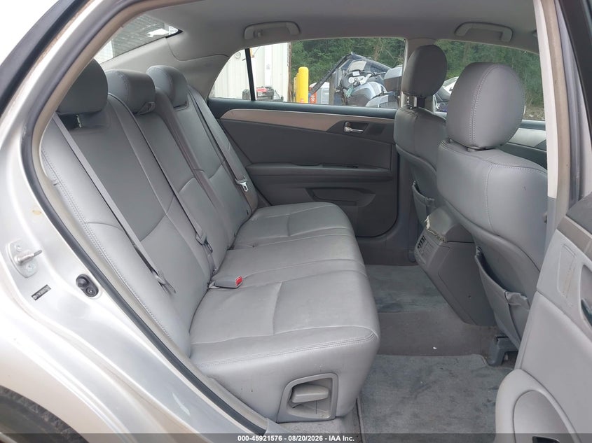 TOYOTA AVALON 2008 VIN 4T1BK36B08U294691