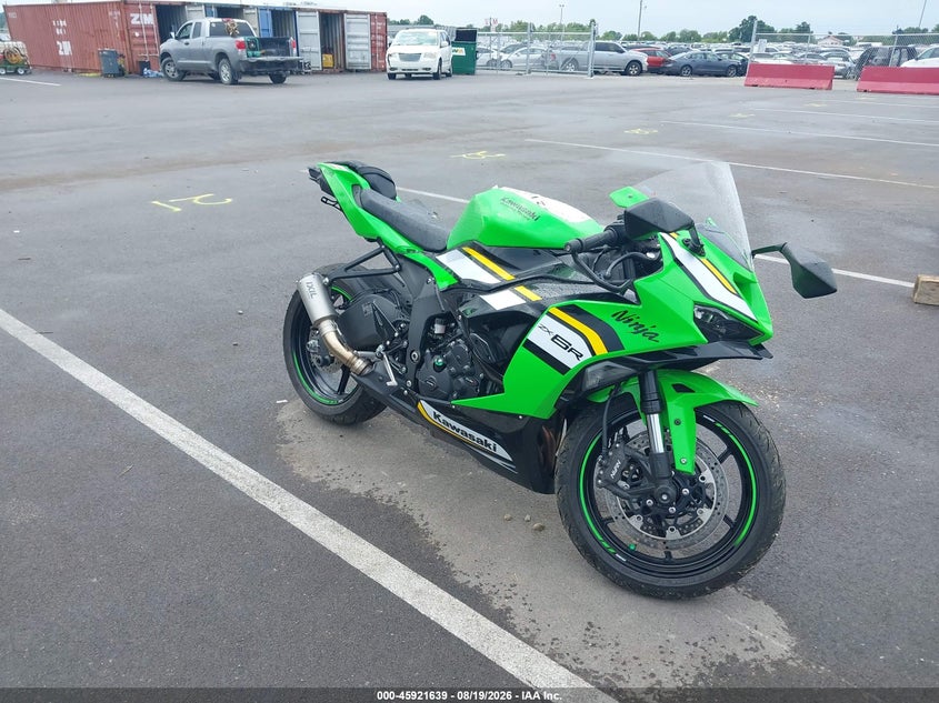 2025 KAWASAKI ZX636 auction photo 1