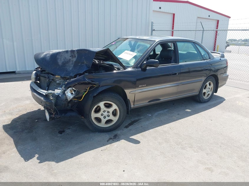 1999 Subaru Legacy, Front End, IAAI, VIN 4S3BD685XX7260780 — photo 2
