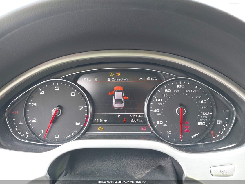 AUDI A8 2015 VIN WAUJGAFD1FN019150