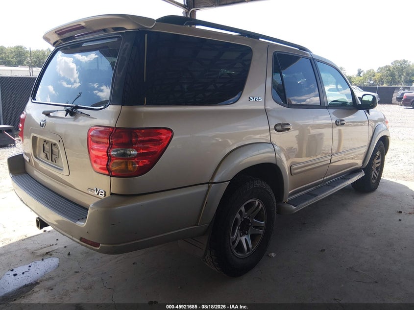 2004 TOYOTA SEQUOIA auction photo 4