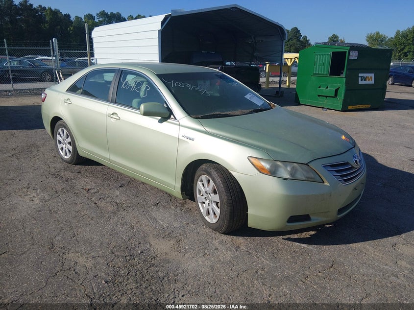 2009 TOYOTA CAMRY HYBRID