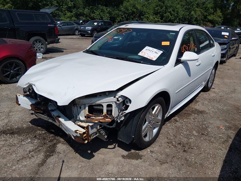 2014 Chevrolet Impala, Front End, IAAI, VIN 2G1WB5E32E1119452 — photo 2
