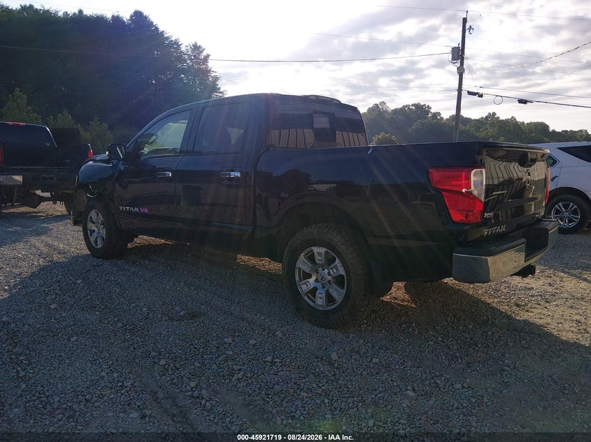 Vin: 1n6aa1ej3jn507601, lot: 46420807, nissan titan sv 20183