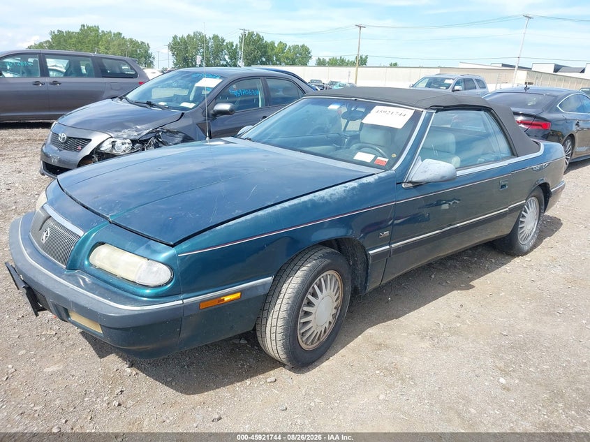 CHRYSLER LEBARON 1993 VIN 1C3XU5537PF540072