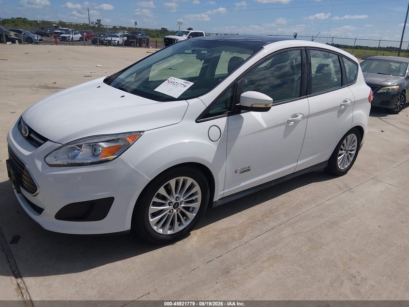 2017 Ford C-MAX, Normal Wear & Tear, IAAI, VIN 1FADP5EU6HL109987 — photo 2