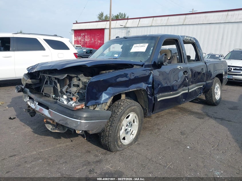 2005 Chevrolet Silverado, Переворот, IAAI, VIN 2GCEK13T251132958 — фото 2