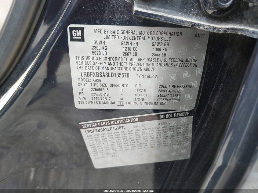 2020 BUICK ENVISION FWD PREFERRED · Photo 9