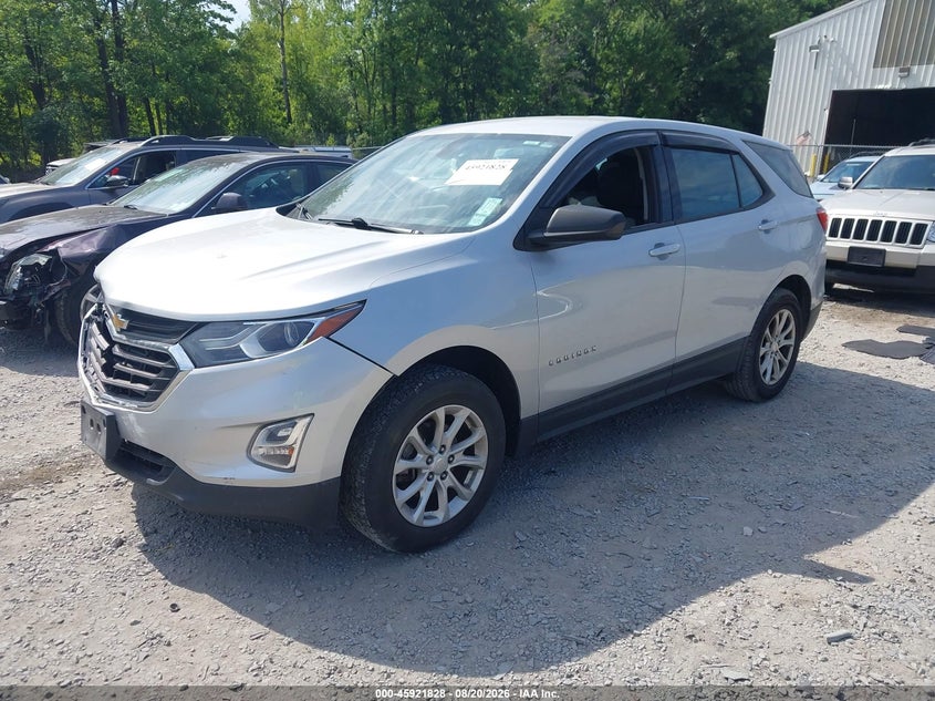 2018 Chevrolet Equinox, Front End, IAAI, VIN 2GNAXREV3J6148801 — photo 2