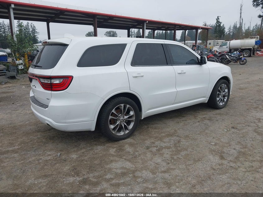 Vin: 1c4rdhdg1kc700984, lot: 46420930, dodge durango gt plus rwd 20194