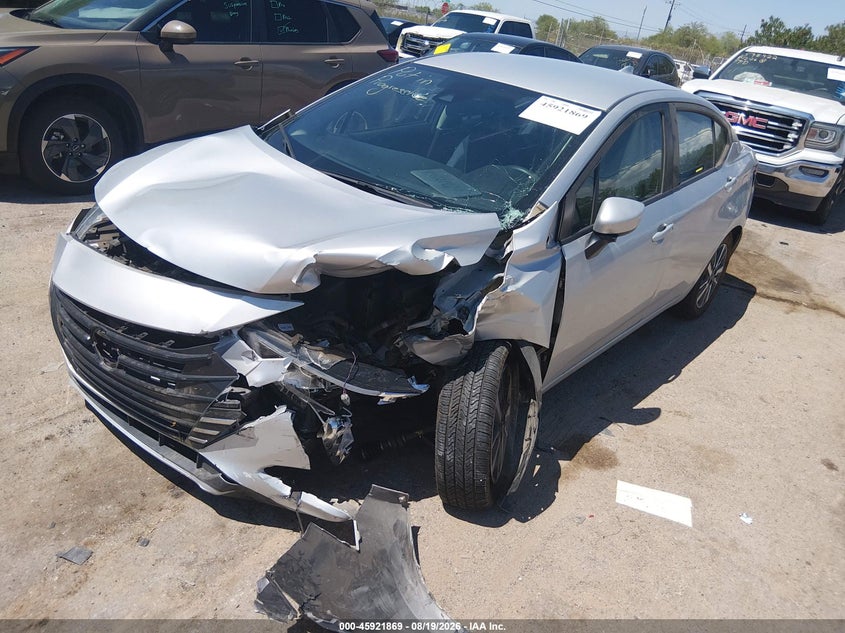 2025 Nissan Versa, Front End, IAAI, VIN 3N1CN8EV4SL825355 — photo 2