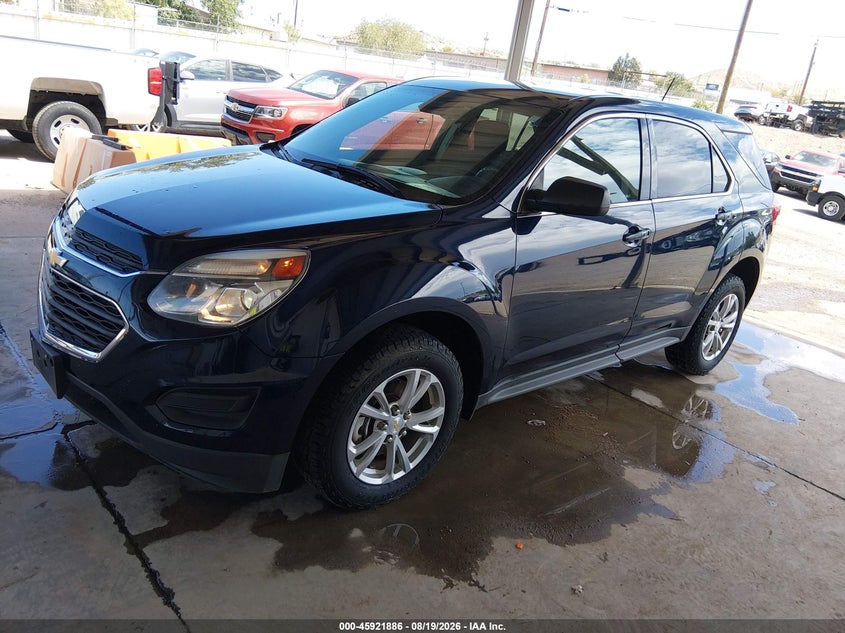 2017 Chevrolet Equinox, Обычный износ, IAAI, VIN 2GNFLEEK0H6326691 — фото 2