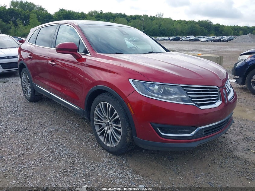 2016 LINCOLN MKX auction photo 1