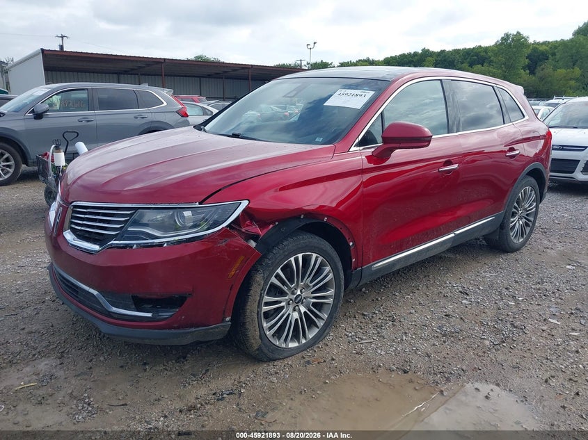 2016 LINCOLN MKX auction photo 2