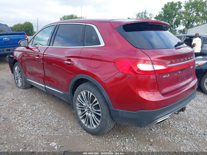 2016 LINCOLN MKX auction photo 3