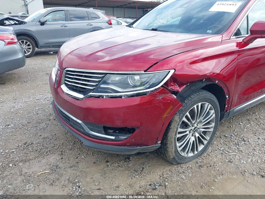 2016 LINCOLN MKX auction photo 6
