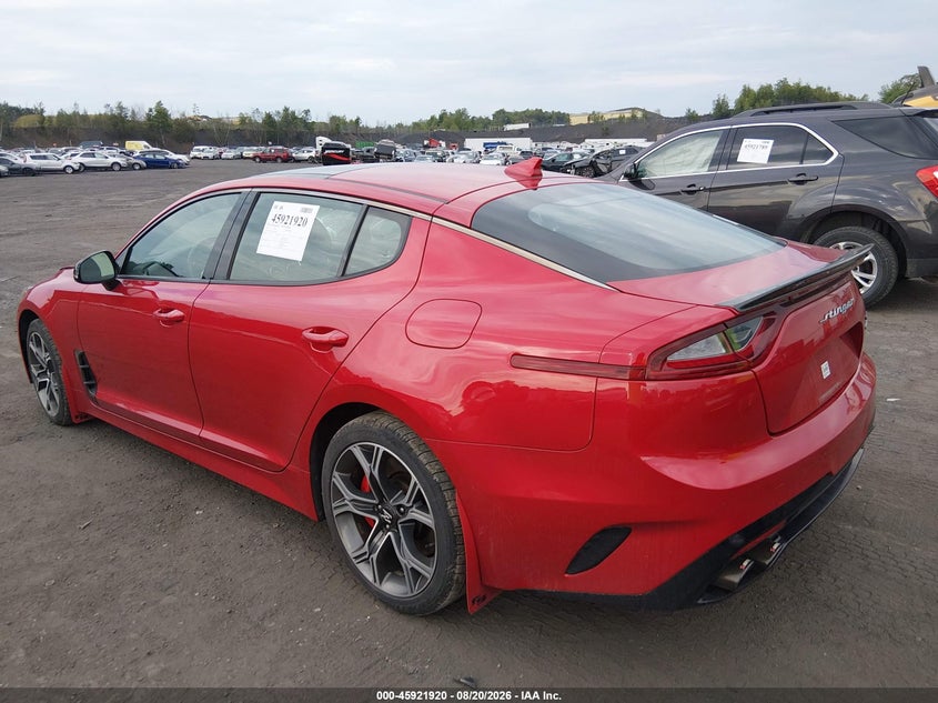 2018 KIA STINGER auction photo 3