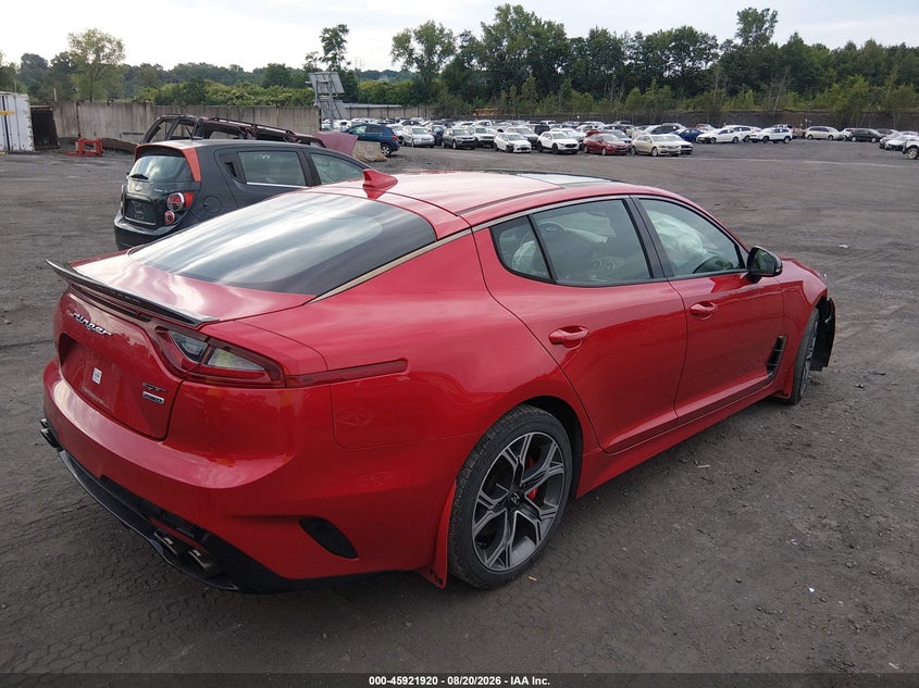 2018 KIA STINGER auction photo 4