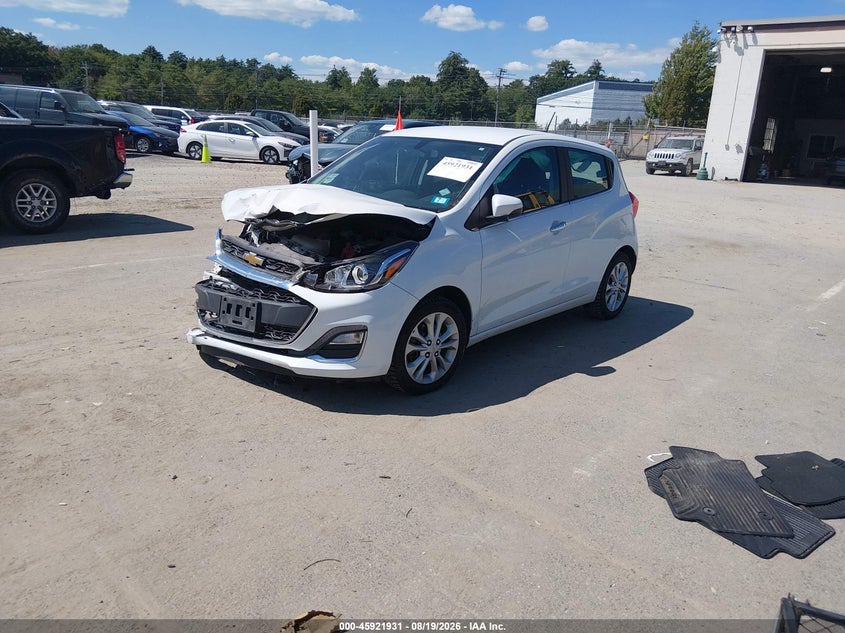 2020 Chevrolet Spark, Front End, IAAI, VIN KL8CF6SA6LC417848 — photo 2