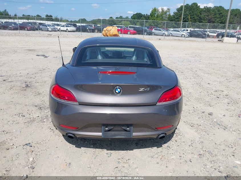 BMW Z4 2011 VIN WBALM7C54BE383994