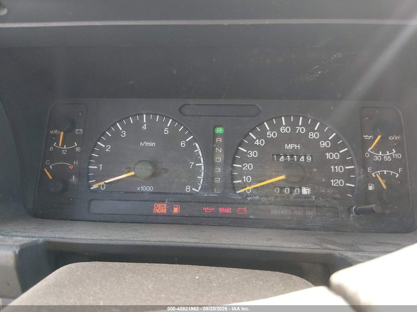 ISUZU TROOPER 1994 VIN JACDH58V0R7926117