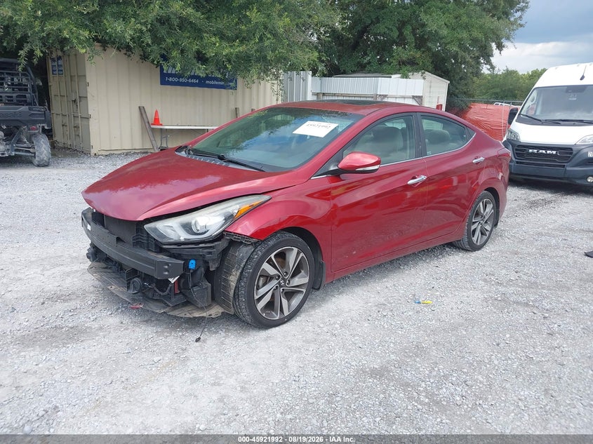 2014 HYUNDAI ELANTRA auction photo 2