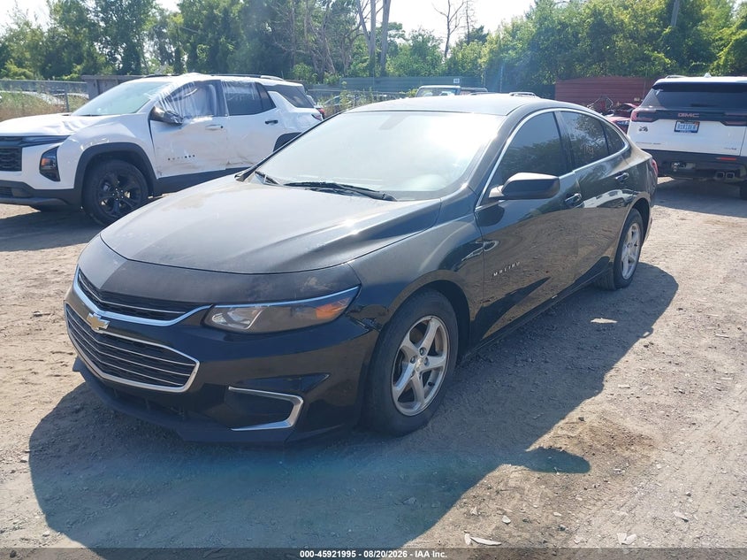 2018 Chevrolet Malibu, Звичайний знос, IAAI, VIN 1G1ZC5ST7JF166400 — фото 2
