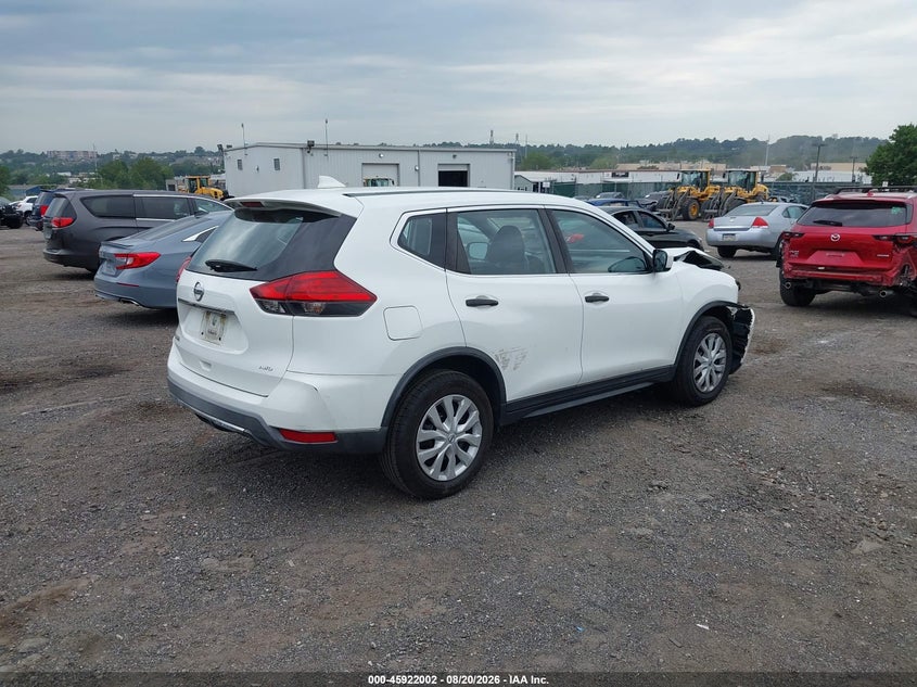 2017 NISSAN ROGUE auction photo 4