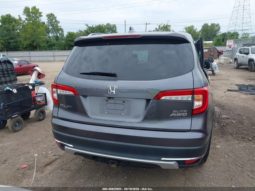 2019 HONDA PILOT SPORT UTILITY VEHICLE 3.5L V-6 DI, VVT, 280HP