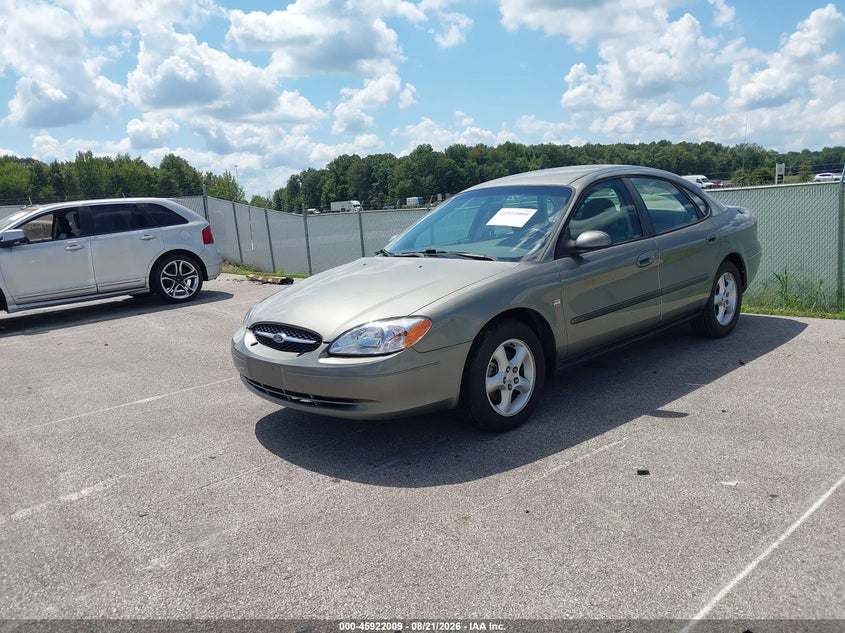 2001 FORD TAURUS SEDAN 3.0L V-6 DOHC, 200HP