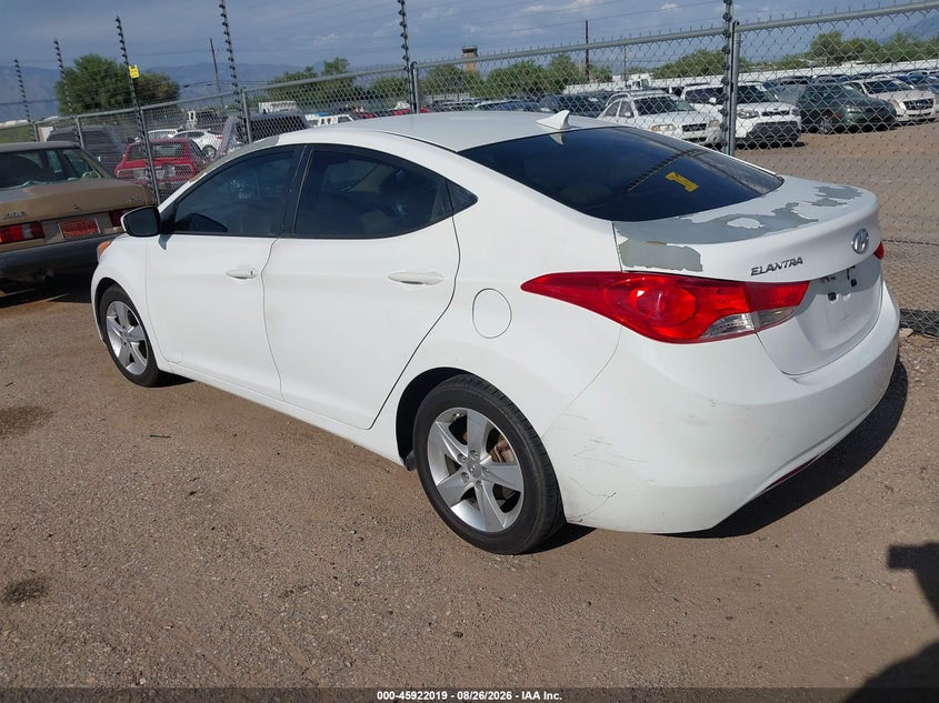 Vin: 5npdh4ae3dh365468, lot: 46421107, hyundai elantra gls 20133