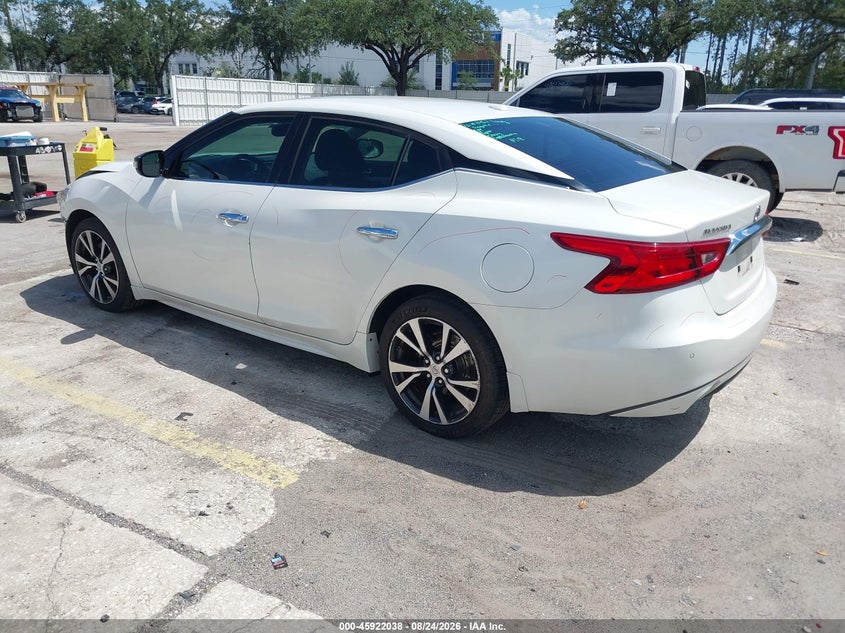 Vin: 1n4aa6ap5gc420951, lot: 46421126, nissan maxima 3.5 sv 20163