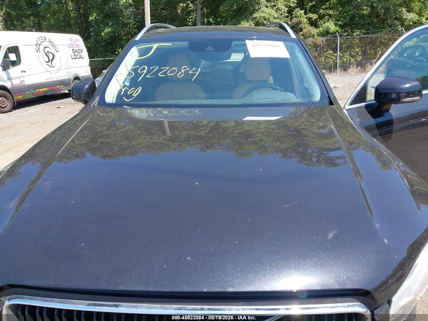 VOLVO XC90 2016 VIN YV4A22PK8G1058490